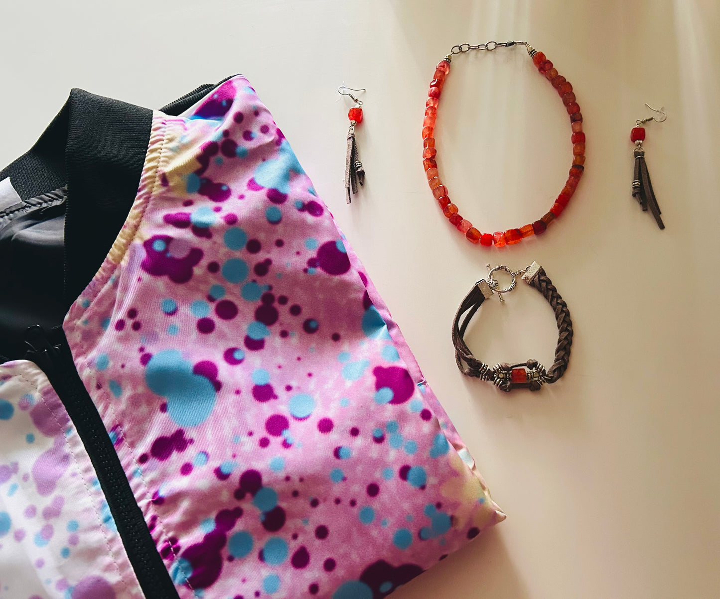 Handmade Glowing Red Chain