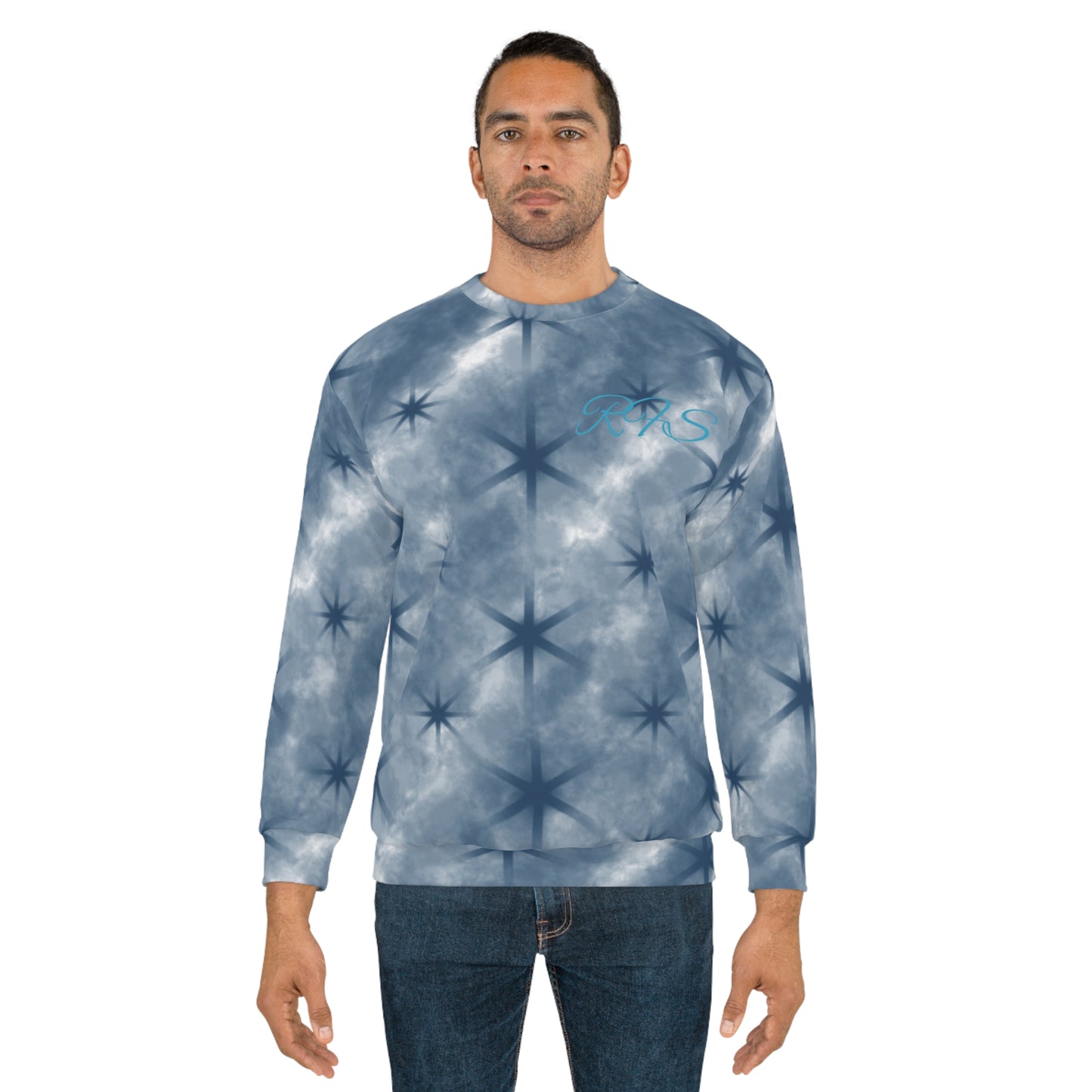 Deep Blue Mountain Holidays Unisex Sweatshirt (AOP)