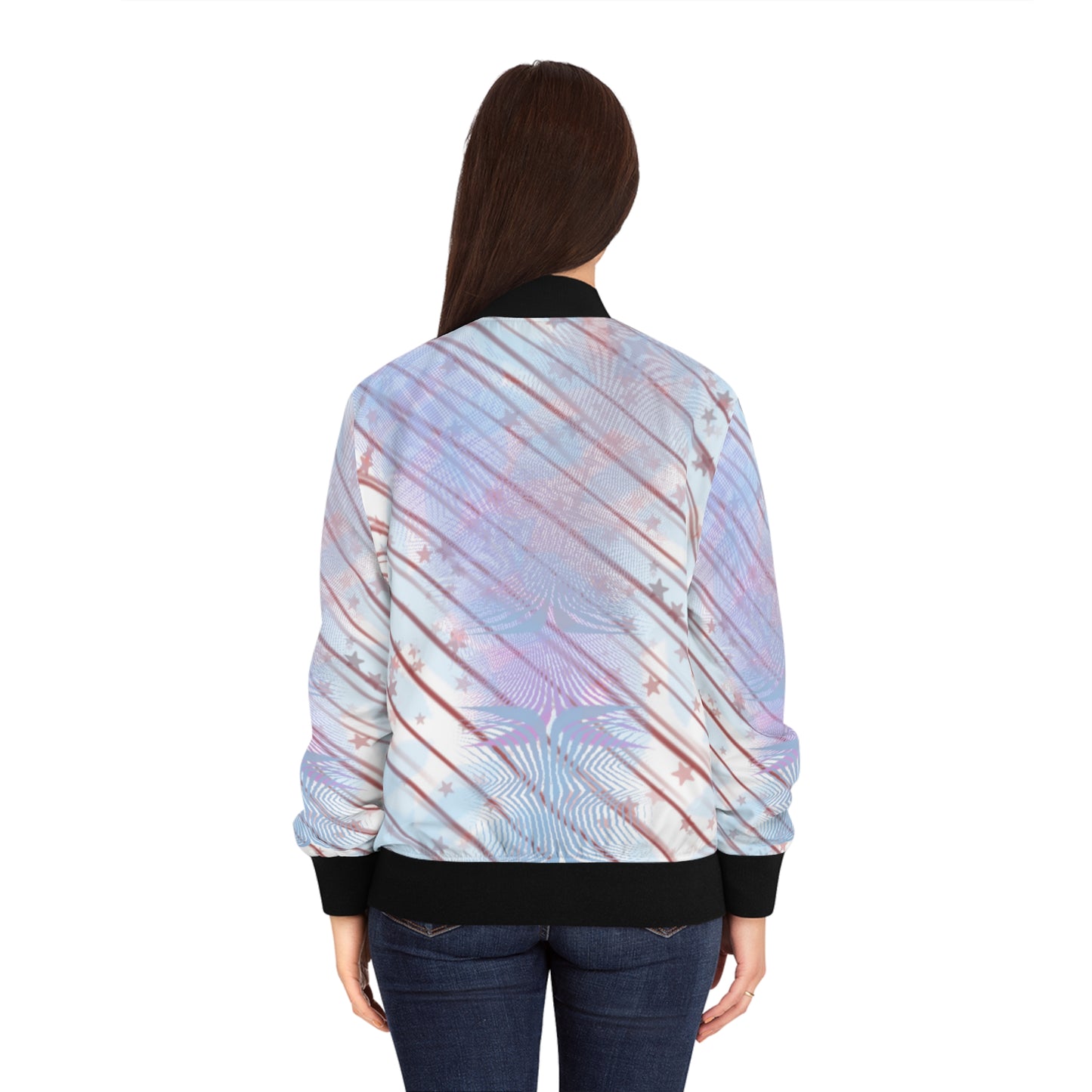 Mystery Women's Bomber Jacket (AOP)