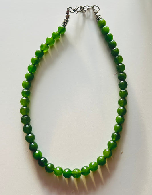 Handmade Emerald Green Chain