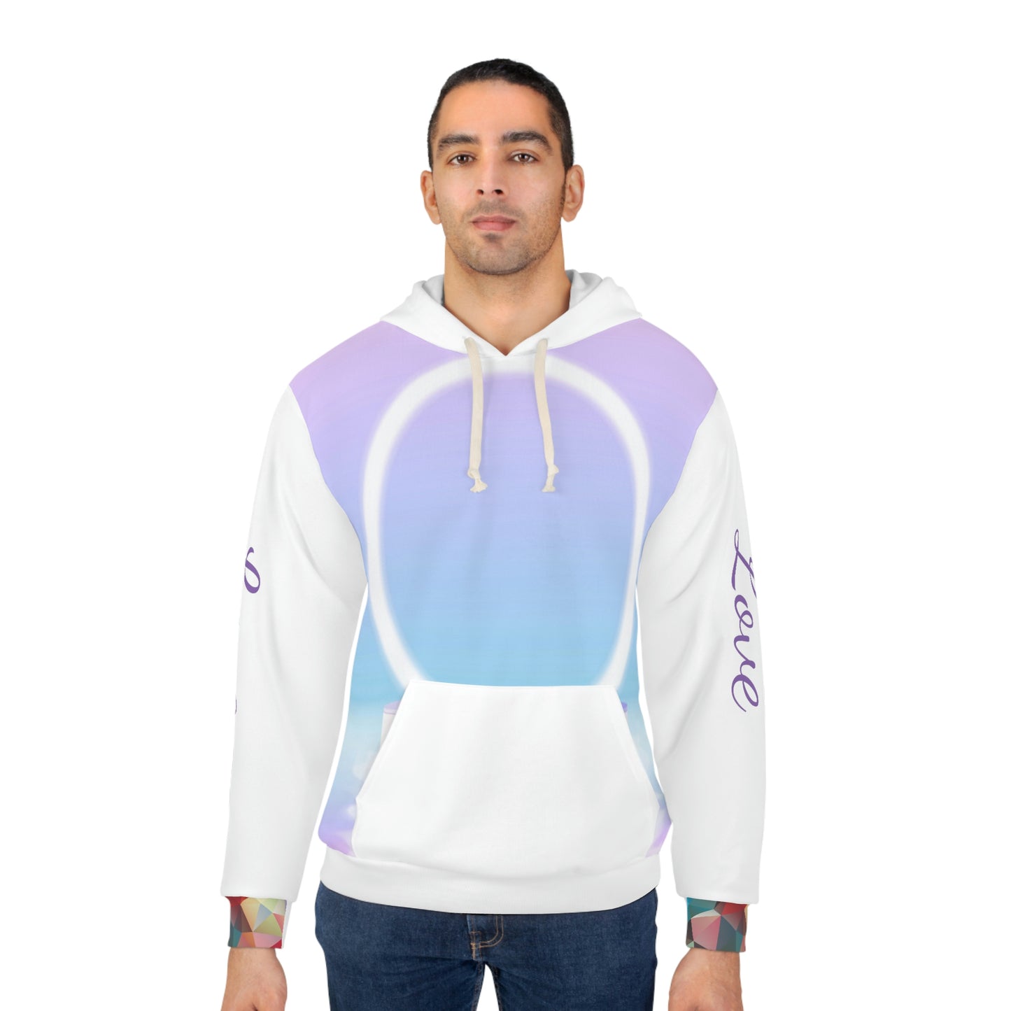 Purple Moon Pullover Hoodie