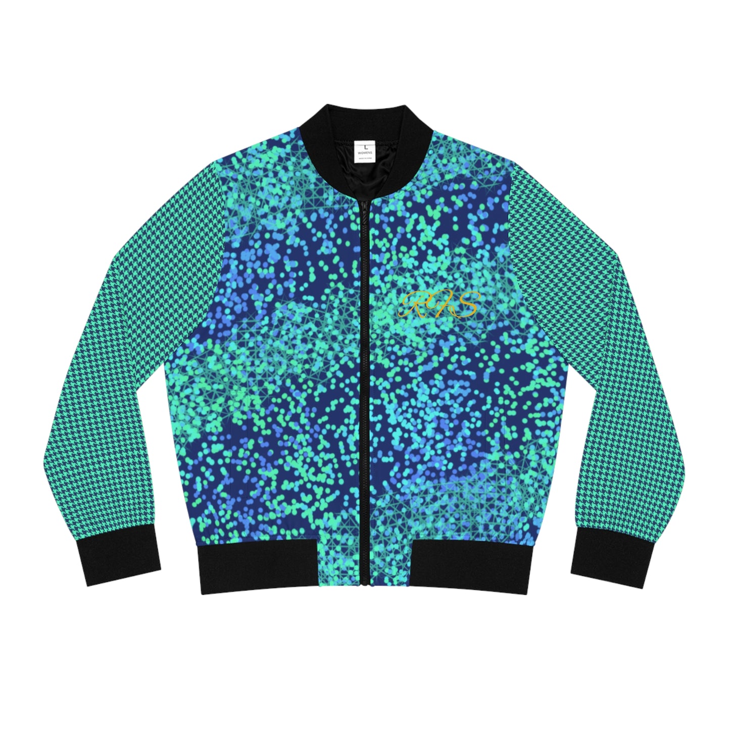 OceanFloor Women's Bomber Jacket (AOP)