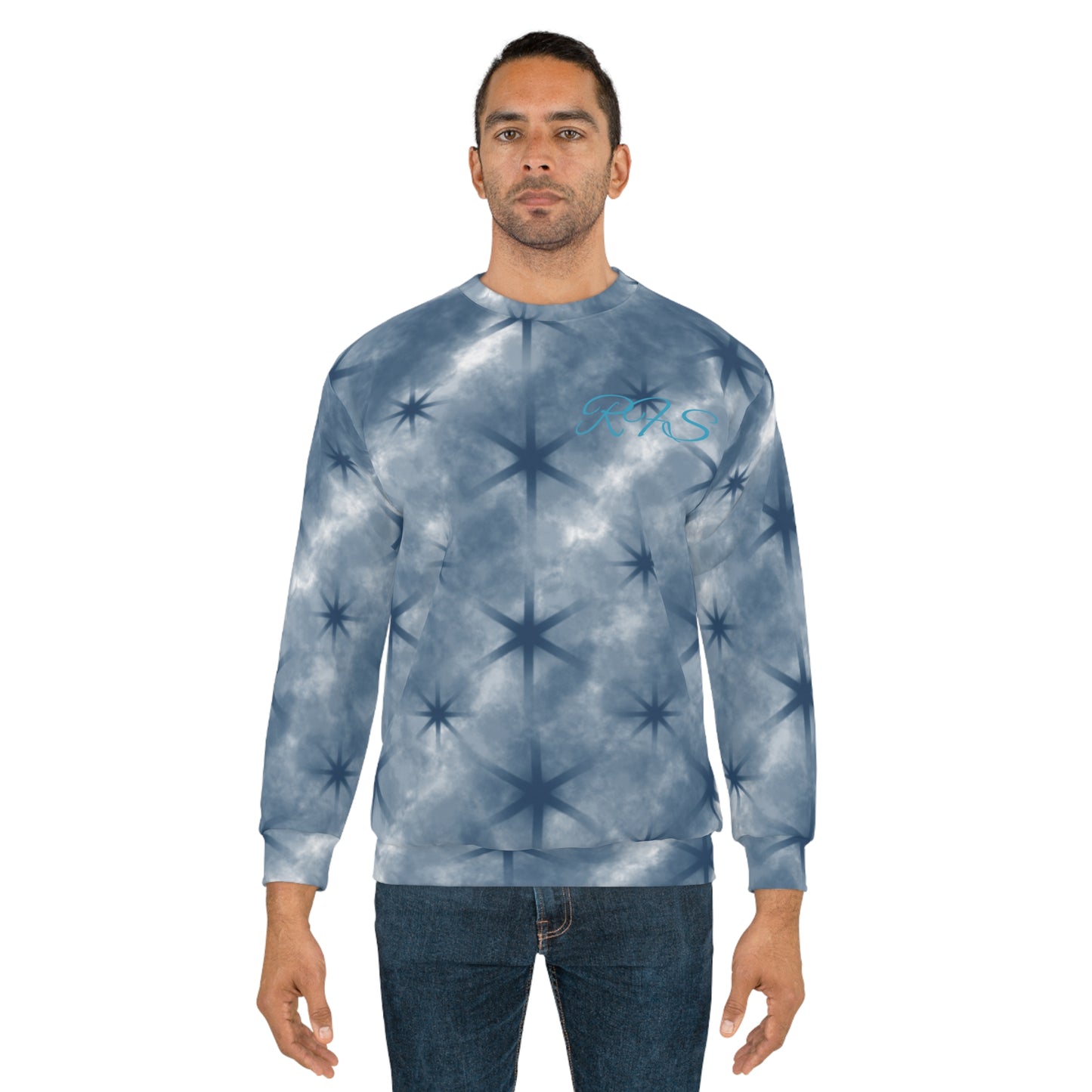 Deep Blue Mountain Holidays Unisex Sweatshirt (AOP)