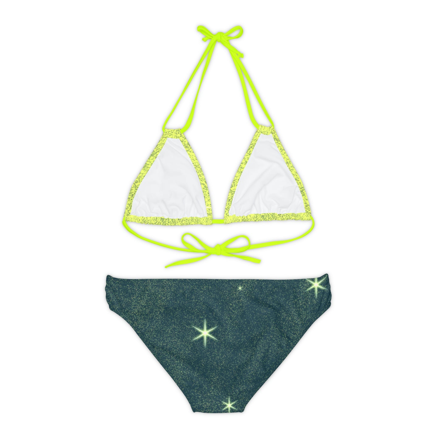 Baggy Green Bikini Set (AOP)