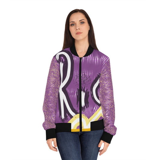 Rio Women's Bomber Jacket (AOP)