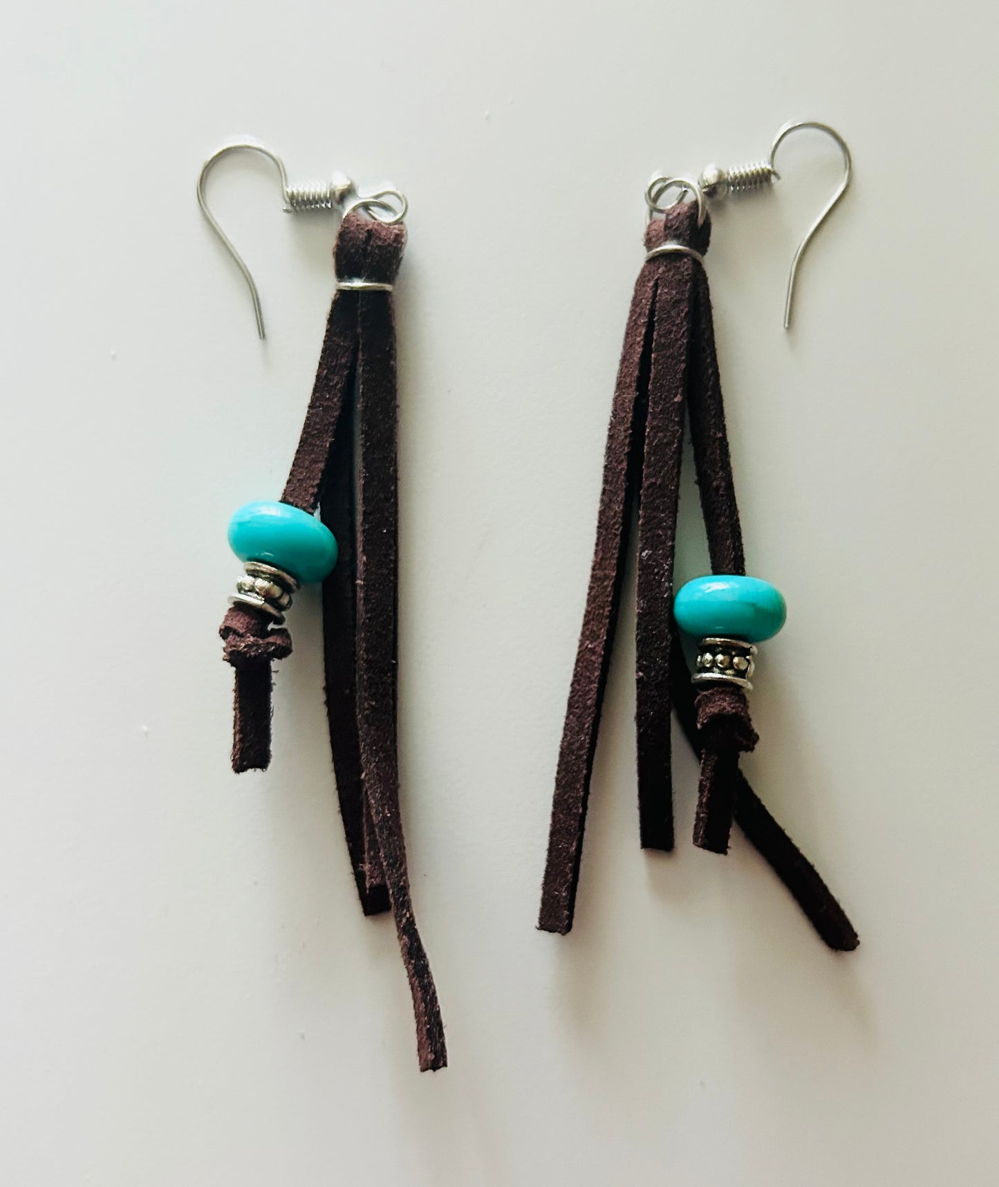 Handmade Aqua Blue Earring