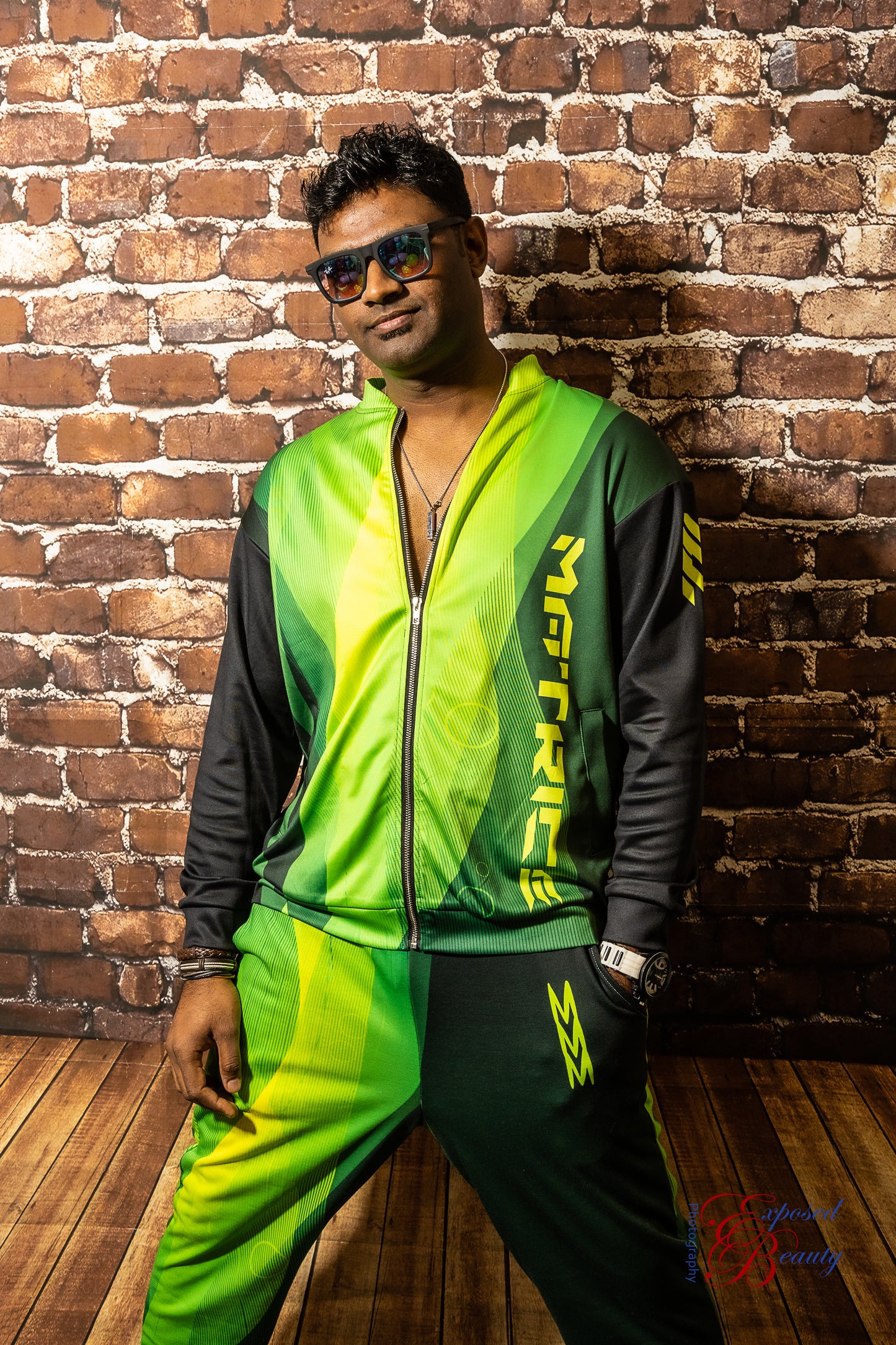 The Matrix GYMWear All-Over Print Men's Bomber Jacket