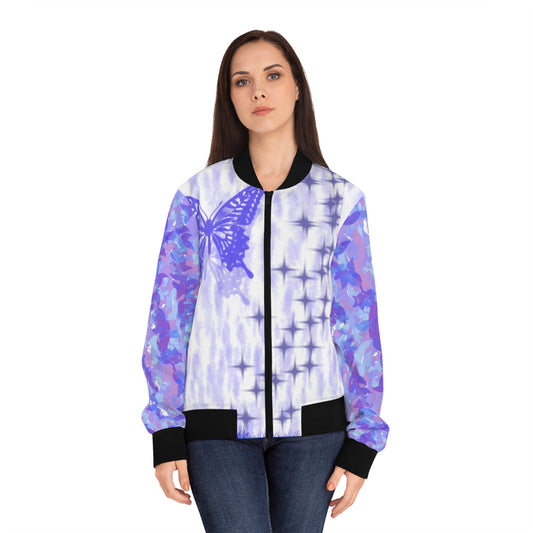 Wings Women's Bomber Jacket (AOP)