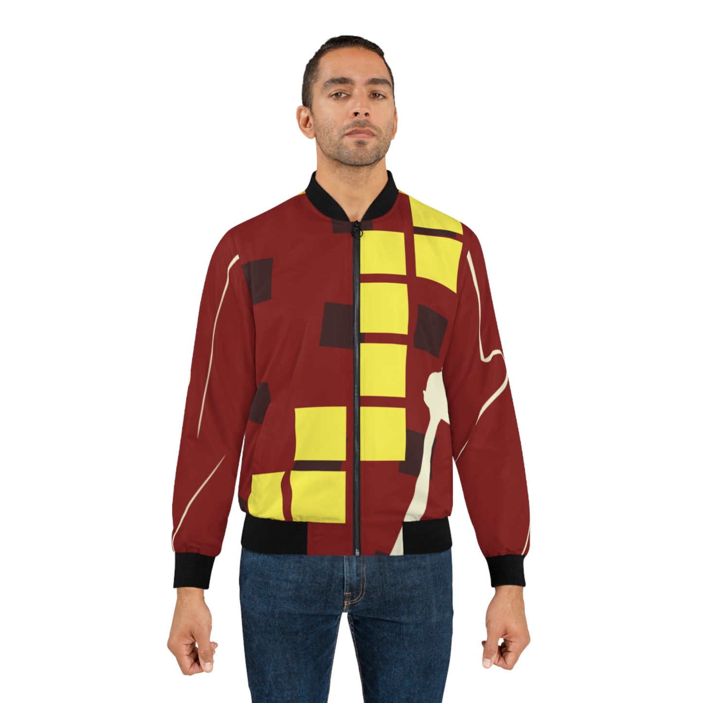 Race Day Men's Bomber Jacket (AOP)