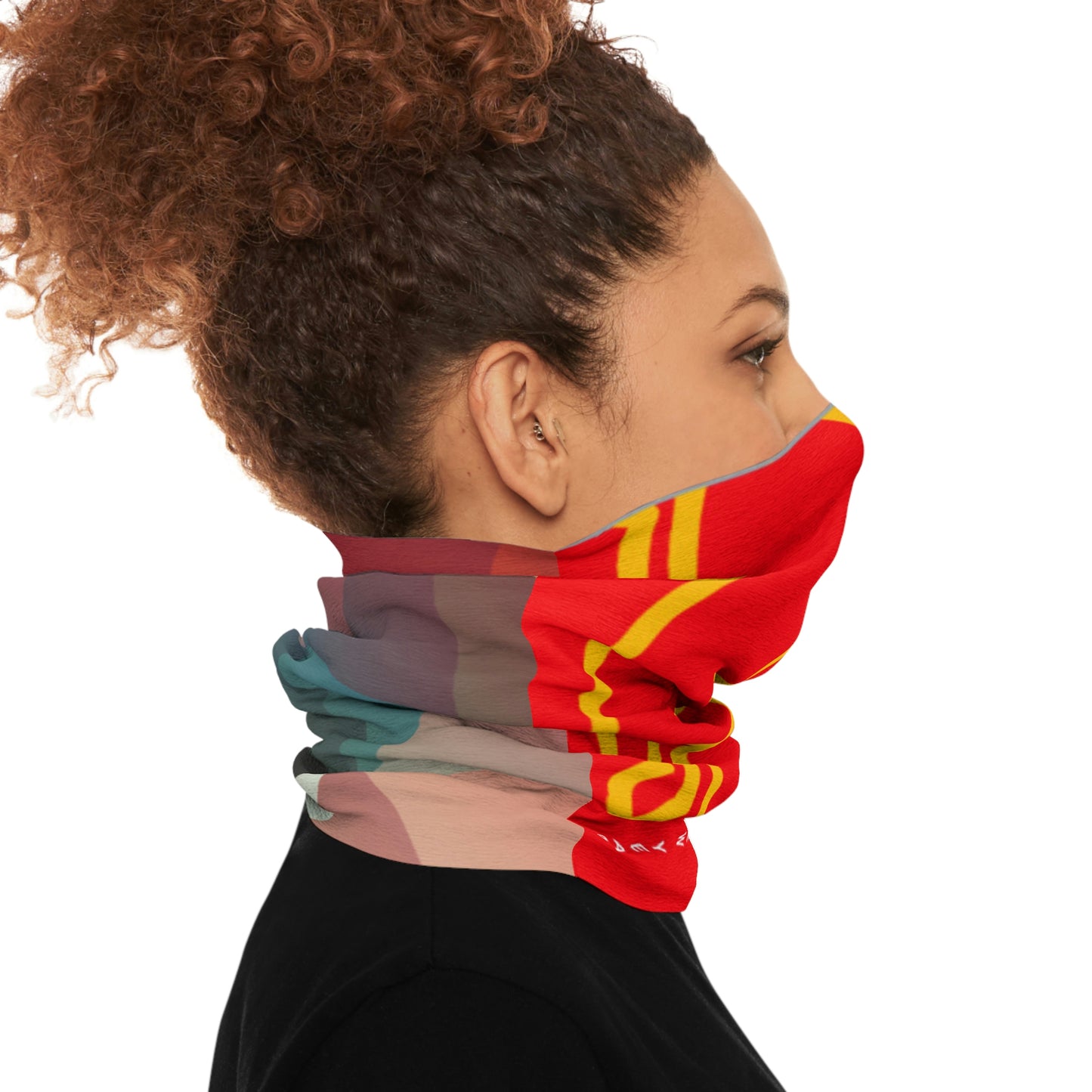 CNY Red Rabbit Tube Scarf