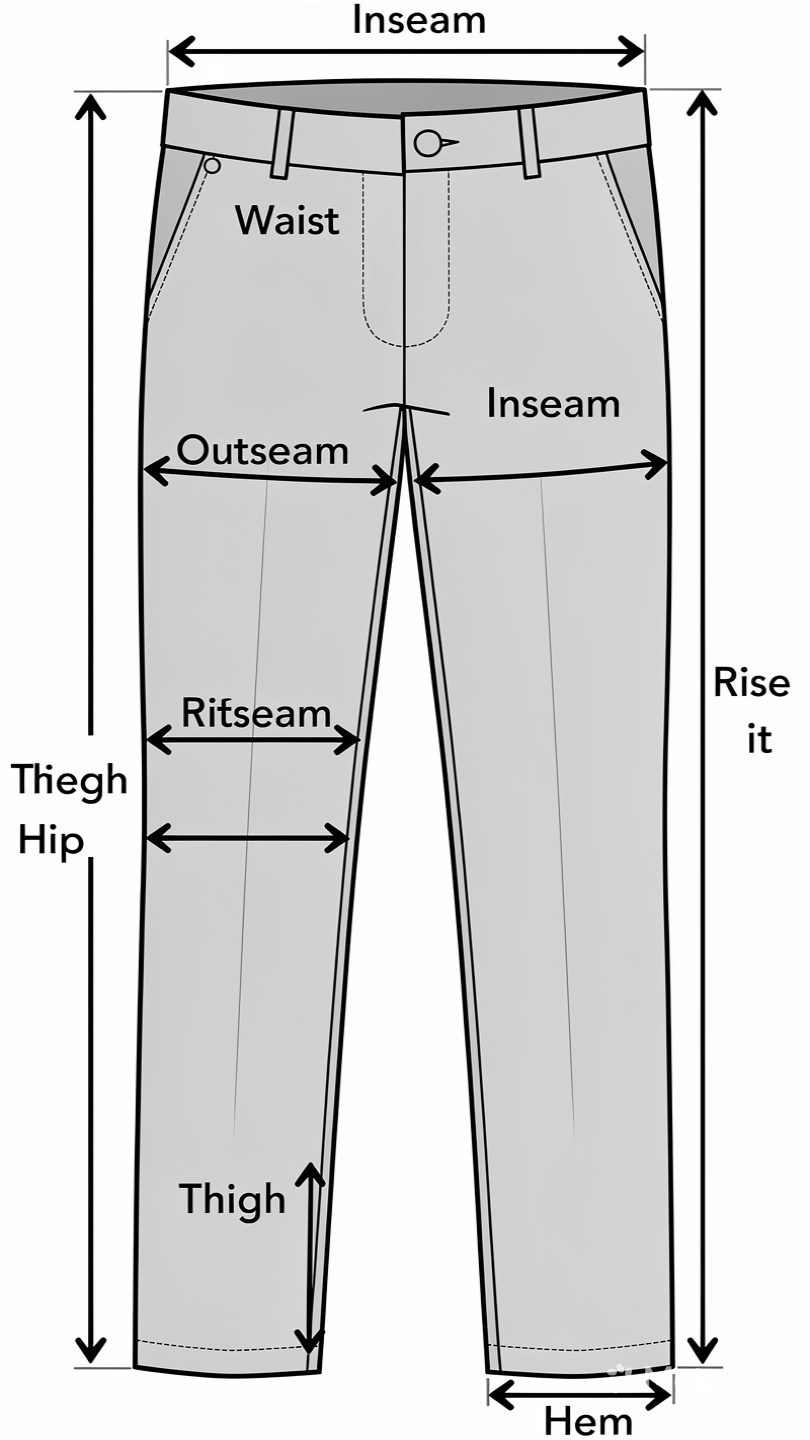 How to measure for RFS pants