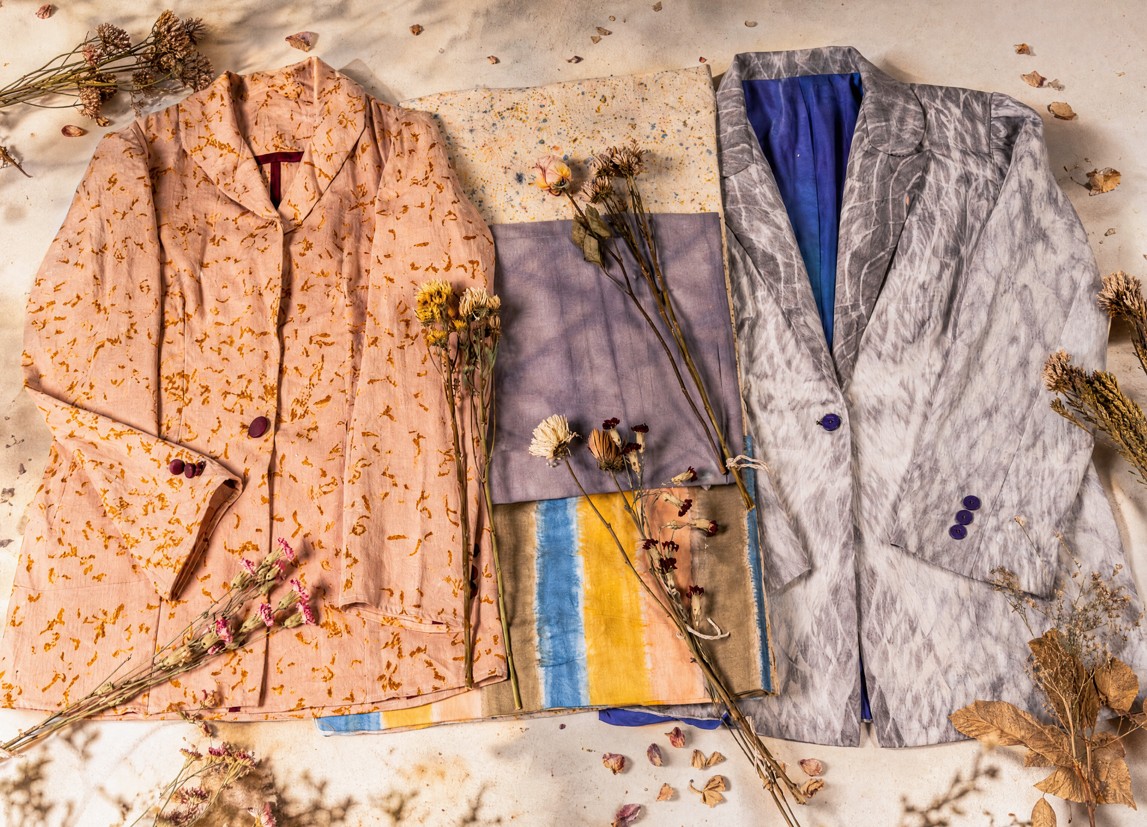 Naturally Dyed Women Suit/Blazer